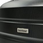 Horizontal fekete L feladható 20-23kg bőrönd