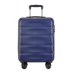 Bontour Wave S kék Ryanair 55x40x20 bőrönd, kabinbőrönd