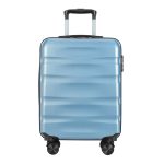 Bontour Wave S Jégkék Ryanair 55x40x20 bőrönd, kabinbőrönd