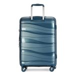 Bontour Flow Kék M feladott 20kg bőrönd