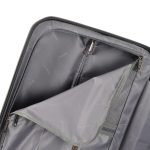 Bontour Charm Fekete M feladott 20kg bőrönd