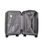 Bontour Charm Fekete M feladott 20kg bőrönd