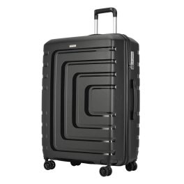 Bontour Charm Fekete L feladható 20-23kg bőrönd