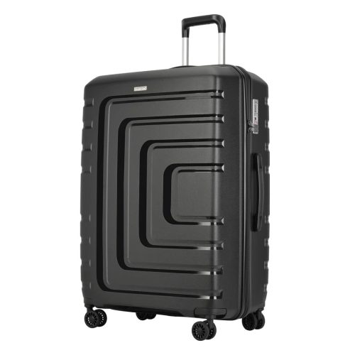 Bontour Charm Fekete L feladható 20-23kg bőrönd