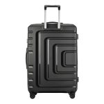 Bontour Charm Fekete L feladható 20-23kg bőrönd