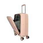 Tokyo púder S Ryanair 55x40x20 bőrönd, kabinbőrönd 15” laptop rekesszel