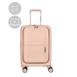 Tokyo púder S Ryanair 55x40x20 bőrönd, kabinbőrönd 15” laptop rekesszel
