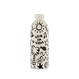   24BOTTLES Clima 850ml rozsdamentes acél termosz, Viva la Vida