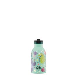   24BOTTLES Kids Clima 330ml rozsdamentes acél termosz szívószálas kupakkal, Spooky Friends