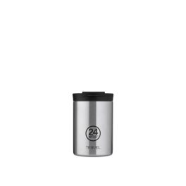   24BOTTLES Travel Tumbler 350ml rozsdamentes acél bögre, Brushed Steel