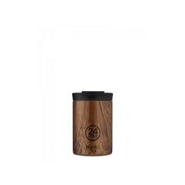   24BOTTLES Travel Tumbler 350ml rozsdamentes acél bögre, SEQUOIA WOOD