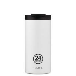   24BOTTLES Travel Tumbler 600ml rozsdamentes acél bögre, Ice White
