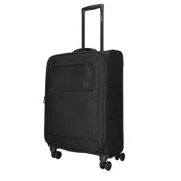 Oakville fekete S Ryanair 55x40x20 bőrönd, kabinbőrönd