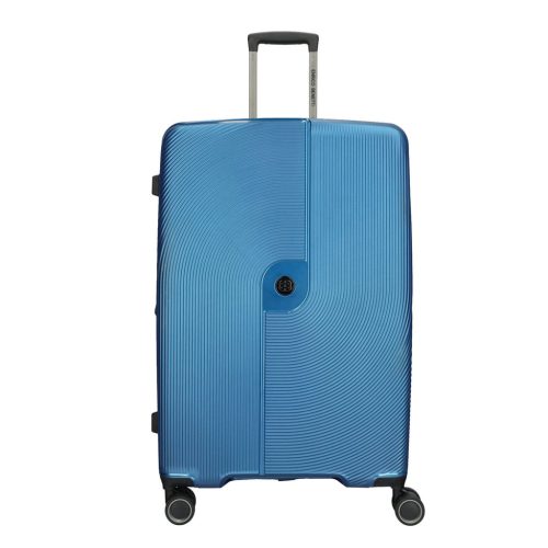 Richmond kék L feladható 20-23kg bőrönd