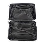 Nagy bőrönd keményfedeles TraveLux Pro 76x50x29 cm lagúnakék