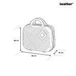 TraveLux Pro kézi bőrönd keményfedeles 28x36x16 cm rosegold