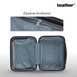 TraveLux Urban kisméretű kézi bőrönd keményfedeles 28x36x16 cm fekete