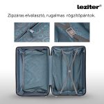 TraveLux Urban közepes bőrönd keményfedeles 68x45x25 cm fekete