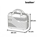 TraveLux Urban utazó neszeszer keményfedeles 23x30x14 cm lazacrózsaszín