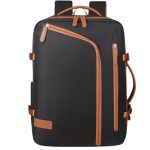 Airgo fekete 40x30x20 Wizzair Ryanair bővíthető laptoptartós kabintáska