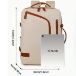 Airgo lila 40x30x20 Wizzair Ryanair bővíthető laptoptartós kabintáska