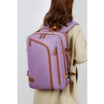 Airgo lila 40x30x20 Wizzair Ryanair bővíthető laptoptartós kabintáska