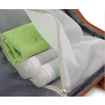Airgo szürke 40x30x20 Wizzair Ryanair bővíthető laptoptartós kabintáska