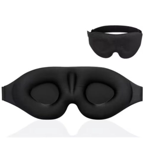 3D alvómaszk fekete 
