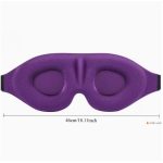 3D alvómaszk lila