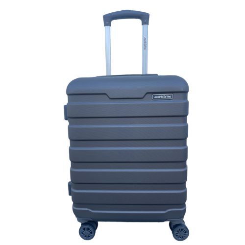 Bravo antracit szürke M Wizzair 55x40x23 bőrönd, kabinbőrönd