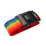 Zöld számzáras biztonsági bőröndpánt