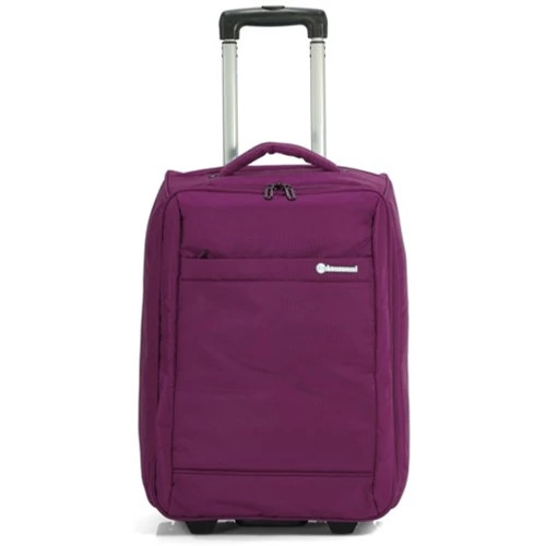 Benzi lila Wizzair 55x40x23 összehajtható bőrönd, kabinbőrönd