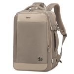Chantria khaki bővíthető laptoptartós utazótáska, Utazó hátizsák