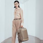 Chantria khaki bővíthető laptoptartós utazótáska, Utazó hátizsák