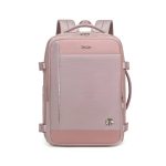 Chantria pink bővíthető laptoptartós utazótáska, Utazó hátizsák