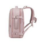 Chantria pink bővíthető laptoptartós utazótáska, Utazó hátizsák