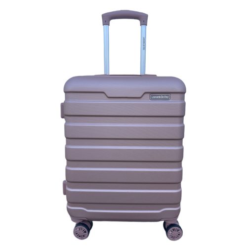 Delta 55x40x20 Ryanair, Wizzair kabinbőrönd rosegold