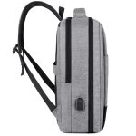 Falcon világos szürke Wizzair 40x30x20 Ryanair 40x30x20 laptoptartós hátizsák