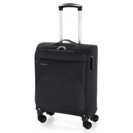   Gabol Zambia fekete S Ryanair 55x40x20  bőrönd, kabinbőrönd