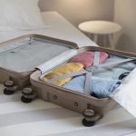 Gabol Kiba fekete Ryanair 55x40x20 bőrönd, kabinbőrönd