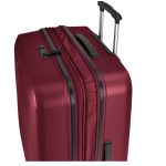 Brooklyn S bordó Ryanair 55x40x20 bővíthető bőrönd, kabinbőrönd