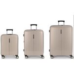 Brooklyn bézs L feladható 20-23kg bőrönd