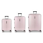 Brooklyn rózsaszín L feladható 20-23kg bőrönd