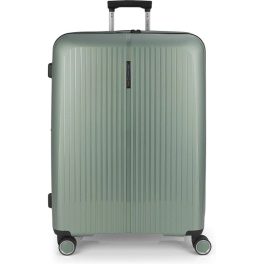 Brooklyn zöld L feladható 20-23kg bőrönd