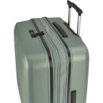 Brooklyn zöld L feladható 20-23kg bőrönd