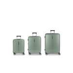 Brooklyn zöld L feladható 20-23kg bőrönd