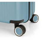 Brooklyn kék L feladható 20-23kg bőrönd