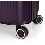 Brooklyn lila L feladható 20-23kg bőrönd