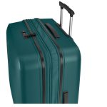 Brooklyn zöld L feladható 20-23kg bőrönd