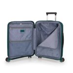 Brooklyn zöld L feladható 20-23kg bőrönd